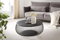 SalesFever Couchtisch "Coffeetable Wohnzimmertisch im minimalistischen Stil" 10 mm