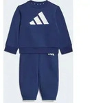 Trainingsanzug ADIDAS SPORTSWEAR "I BL FL JOG 240", M&auml;dchen, Gr. 74, dunkelblau,