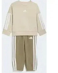 Trainingsanzug ADIDAS SPORTSWEAR "ESSENTIALS KIDS", M&auml;dchen, Gr. 68, beige (crystal