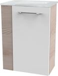 FACKELMANN Waschtisch "SBC" Set, bestehend aus Becken und Unterbau, Breite ca. 45 cm