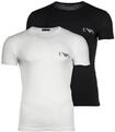 T-Shirt EMPORIO ARMANI "T-Shirt BOLD MONOGRAM 2er Pack", Herren, Gr. XL, bunt