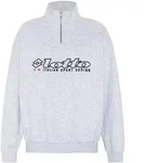 Sweatshirt LOTTO, Herren, Gr. S (44/46), grau (high, rise), 75% Cotton, 22%