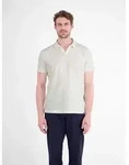 Poloshirt LERROS "Modernes Poloshirt mit Jaquard-Muster und knopflosem Kragen",
