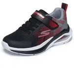 Sneaker SKECHERS "MICROSPEC MAX VELOCITY", Kinder, Gr. 36, blau (schwarz, rot),