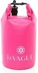 Packsack LA VAGUE "Wasserfester Packsack 20L ISAR", Gr. 20, rosa, Obermaterial: 100%