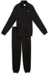 Trainingsanzug PUMA "ESS TAPE FULL-ZIP SWEAT SUIT FL G", M&auml;dchen, Gr. 176, schwarz