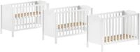 Vipack Babybett "Amori 60/120 mit verstellbarem Lattenrost, sehr stabil gebaut"...