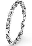 Edelstahlarmband AMOR "9351763", silber (edelstahlfarben), Armb&auml;nder, Herren,...