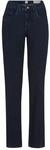5-Pocket-Jeans BRAX "Style CAROLA", Damen, Gr. 38, Normalgr&ouml;&szlig;en, dunkelblau,