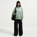 Kapuzensweatshirt NIKE SPORTSWEAR "W NSW PHNX FLC OS GFX HDY", Damen, Gr. M, gr&uuml;n
