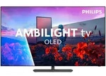 PHILIPS OLED-Fernseher "48OLED811/12", Energieeffizienz: G (A-G), schwarz, 48 &Prime;,
