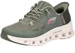 Sneaker SKECHERS "Skechers Sneaker Textil", Damen, Gr. 37, gr&uuml;n (oliv), Textil,