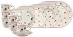 Geschirr-Set VILLEROY & BOCH "Kombiservice Petite Fleur 30er Set wei&szlig;", wei&szlig;, 30,