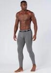 Lange Unterhose REEBOK "JOHNY", Herren, Gr. S, grau, Obermaterial: 95% Baumwolle, 5%