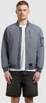 Blouson KHUJO "IBE", Herren, Gr. M, grau (misty blau), Web, 100% Nylon, regular fit