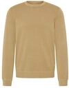 Strickfleece-Pullover BLEND "Strickpullover BHAddo", Herren, Gr. 3XL, gelb