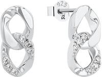 Paar Ohrstecker AMOR "2039102", silber (silberfarben, kristallwei&szlig;,...