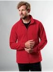 Fleecejacke TRIGEMA "TRIGEMA Fleecejacke", Herren, Gr. 4XL, braun (kirsch), Fleece,