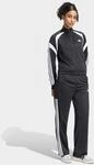 Trainingsanzug ADIDAS SPORTSWEAR "W TEAMSPORT TS", Damen, Gr. XS, schwarz-wei&szlig;