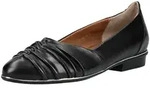 Ballerina EVERYBODY "Everybody Ballerinas Glattleder", Damen, Gr. 37, schwarz,