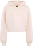 Kapuzensweatjacke PLEIN SPORT "Scratch", Damen, Gr. XS, 03, rose, pink, Obermaterial: