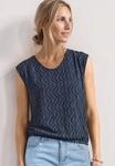 STREET ONE Shirttop Sommertop mit Allover-Print