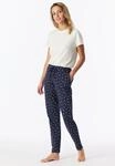 Schiesser Pyjamahose "Mix + Relax" Cotton-Mix, Gummizug, Bindeband, seitliche...