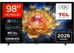 TCL Mini-LED-Fernseher "98T8D", Energieeffizienz: E (A-G), schwarz, 98 &prime;&prime;,