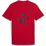 T-Shirt PUMA "AC Milan KING Logo T-Shirt Herren", Herren, Gr. S, rot (for all time
