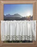 HOSSNER - ART OF HOME DECO Querbehang "Rie&szlig;ersee" Stangendurchzug 1 Stk. tlg....