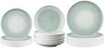 Seltmann Weiden Geschirr-Set "Teller-Set Sento Home 18er Set" Sp&uuml;lmaschinengeeignet,