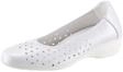 Ballerina CLASSIC, Damen, Gr. 40, wei&szlig;, Glattleder, Schuhe Ballerina