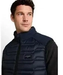 Steppweste TOM TAILOR, Herren, Gr. 3XL, blau (sky captain blau), Steppware,