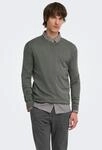 Rundhalspullover ONLY & SONS "ONSWYLER LIFE REG 14 LS CREW KNIT NOOS", Herren, Gr. L,