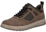 Sneaker RIEKER, Herren, Gr. 41, braun, Lederimitat, Schuhe Sneaker,...