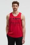 Tanktop CAMP DAVID, Herren, Gr. 4XL, rot (energy rot), Single Jersey, Material: 95%