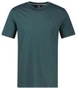 Rundhalsshirt LERROS "Sommerliches T-Shirt mit O-Neck in gro&szlig;en Gr&ouml;&szlig;en", Herren,