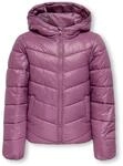 Steppjacke KIDS ONLY "KOGKAJSA LIGHTWEIGHT QUILT HOOD JKT OTW", M&auml;dchen, Gr. 158,