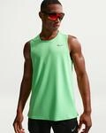 Tanktop NIKE "Nike Miler Men's Dri-FIT Running Tank", Herren, Gr. L, gr&uuml;n (illusion