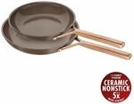 Zwilling Pfannen-Set "Milano" Aluminium Set, 2 tlg. Keramik-Antihaftbeschichtung,
