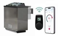 Karibu Bio-Saunaofen "9 kW SET mit WiFi-Steuerung" mit WLAN-f&auml;higem Steuerger&auml;t