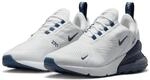 Sneaker NIKE SPORTSWEAR "Nike Air Max 270", Damen, Gr. 41, new slate, wei&szlig;, wei&szlig;,