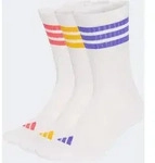 Funktionssocken ADIDAS PERFORMANCE "3-STREIFEN, KN&Ouml;CHELLANG, MIT POLSTERUNG,