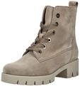 Schn&uuml;rstiefelette GABOR "Gabor Stiefelette Veloursleder", Damen, Gr. 39, beige