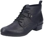 Rieker Schn&uuml;rstiefelette Schn&uuml;rboots, Blockabsatz, mit Logopr&auml;gung an der Ferse