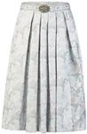 Trachtenrock SPIETH & WENSKY "Hilton", Damen, Gr. 34, blau (blau, rosa),