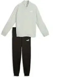 Trainingsanzug PUMA "POLY BASEBALL SUIT G", M&auml;dchen, Gr. 176, schwarz (crme de
