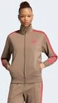 Trainingsjacke ADIDAS ORIGINALS "FIREBIRD TRACK LOOSE", Damen, Gr. L, khaki six,