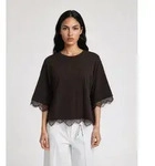 T-Shirt SMITH & SOUL, Damen, Gr. M, braun (schwarz choc), Jersey, Obermaterial: 100%