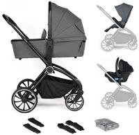 BabyGo Kombi-Kinderwagen "Harmony 3in1" inkl. Babyschale mit Adaptern